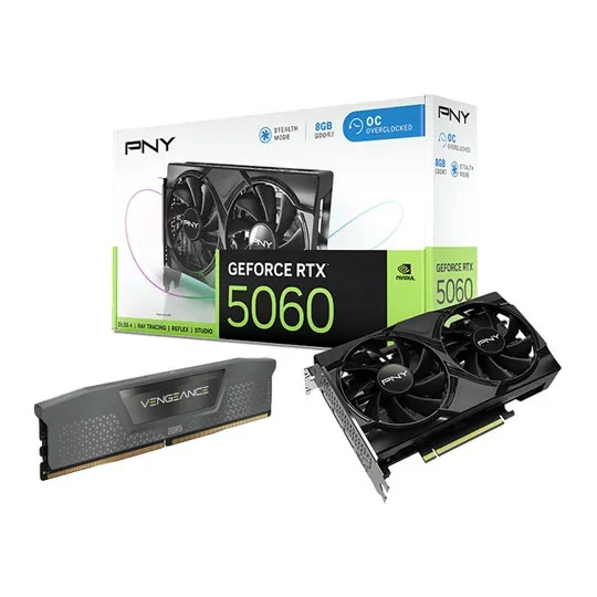 PNY GeForce RTX 5060 OC, image 1 of 1