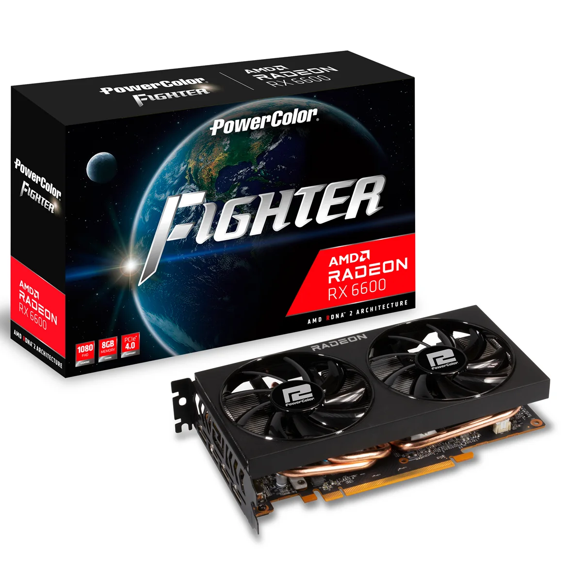 PowerColor Radeon RX 6600 Fighter, image 1 of 1