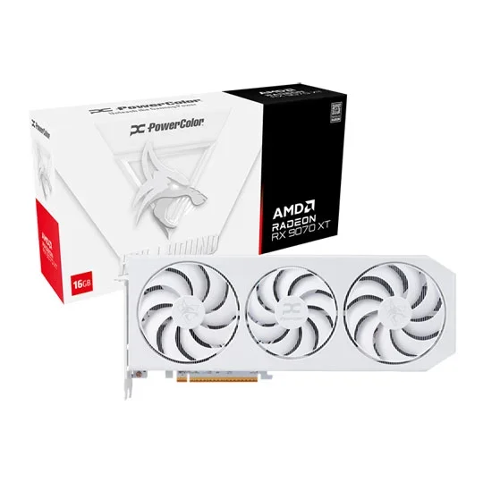PowerColor Radeon RX 9070 XT Hellhound Spectral, image 1 of 1