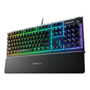 STEELSERIES Apex 3 Gaming Keyboard, Black, image 1 of 1