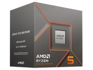 AMD Ryzen 5 8400F 6 Core 4.7GHz AM5 CPU - Retail - 100-100001591BOX, image 1 of 1