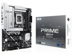 ASUS PRIME Z890-P Intel DDR5 PCIE 5.0 LGA 1851 ATX Motherboard - 90MB1I50-M0EAY0, image 1 of 1