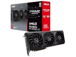 ASUS Prime AMD Radeon RX 9060 XT OC Edition 8GB GDDR6 Graphics Card - PRIME-RX9060XT-O8G, image 1 of 1