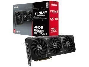 ASUS Prime AMD Radeon RX 9070 XT OC Edition 16GB GDDR6 Graphics Card - 90YV0L71-M0NA00, image 1 of 1
