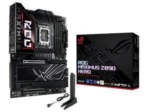 ASUS ROG MAXIMUS Z890 HERO Intel DDR5 PCIE 5.0 LGA 1851 ATX Motherboard - 90MB1ID0-M0EAY0, image 1 of 1
