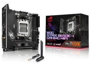 ASUS ROG STRIX B650E-I GAMING WIFI AMD Ryzen DDR5 Mini ITX Motherboard - Socket AM5, image 1 of 1