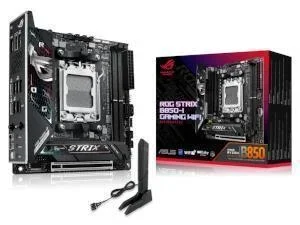Asus ROG STRIX B850-I GAMING WIFI AMD Ryzen AM5 DDR5 Mini ITX Motherboard - 90MB1K30-M0EAY0, image 1 of 1