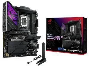 ASUS ROG STRIX Z890-E GAMING WIFI Intel DDR5 PCIE 5.0 LGA 1851 ATX Motherboard - 90MB1IM0-M0EAY0