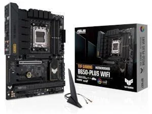 ASUS TUF GAMING B650-PLUS WIFI AMD Ryzen DDR5 ATX Motherboard - Socket AM5, image 1 of 1