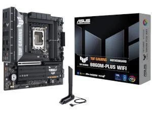ASUS TUF GAMING B860M-PLUS WIFI Intel DDR5 mATX Motherboard LGA 1851 - 90MB1JV0-M0EAY0, image 1 of 1