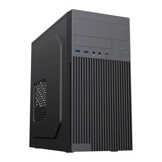 CiT Mentor Black MicroATX Office PC Case, image 1 of 1