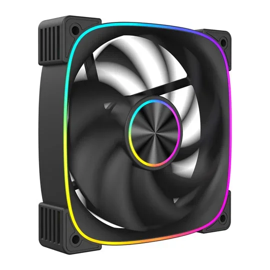 CiT Solar 120mm ARGB Black PWM Cooling Fan, image 1 of 1