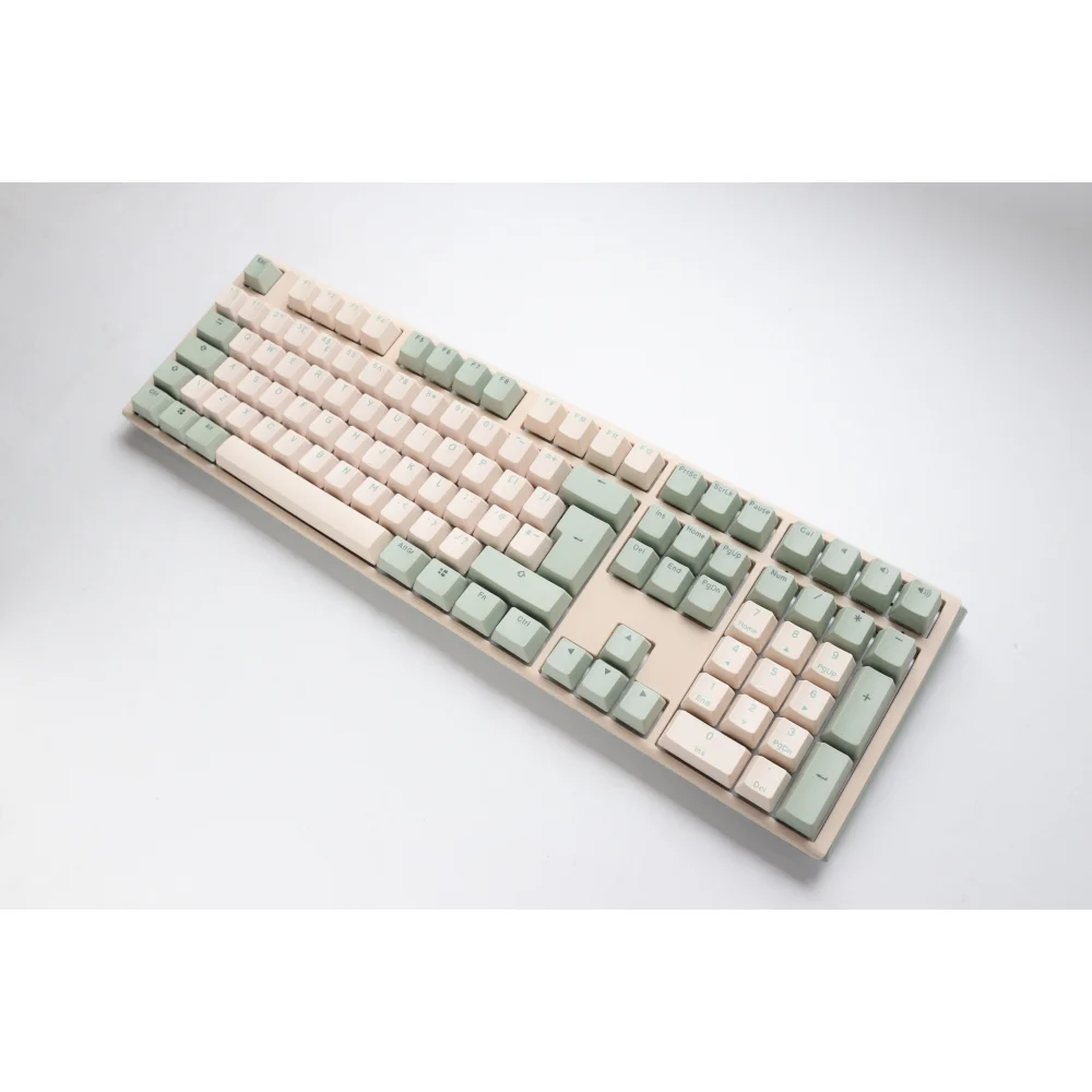 Ducky One 3 Matcha USB Mechanical Gaming Keyboard UK Layout Cherry Blue, image 1 of 1