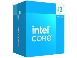Intel Core i3-14100 Raptor Lake Refresh 4 Core LGA 1700 Processor - Retail, image 1 of 1