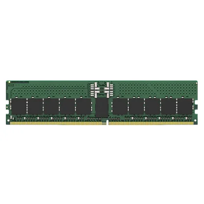 Kingston Technology RDIMM 32GB (1x32GB) DDR5 C52 6400MHz Single Channel Kit, image 1 of 1