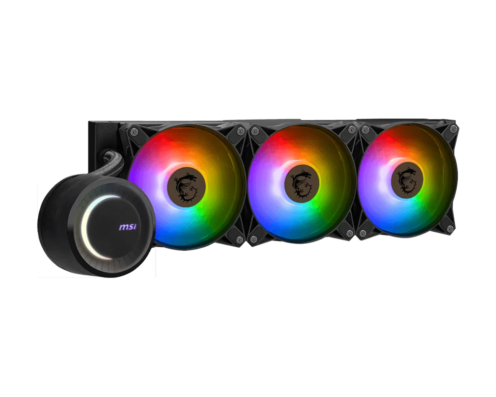 MSI MAG CoreLiquid E360 Black 360mm PWM AIO Liquid Cooler- COO-MSI-00685, image 1 of 1