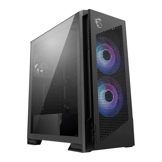 MSI MPG GUNGNIR 300R Airflow White Tempered Glass Mid-Tower Case, image 1 of 1