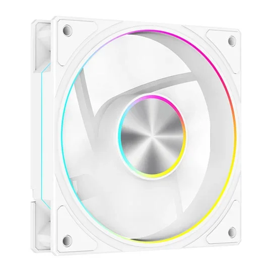 Powercool Airflow 120 ARGB PWM White Cooling Fan, image 1 of 1