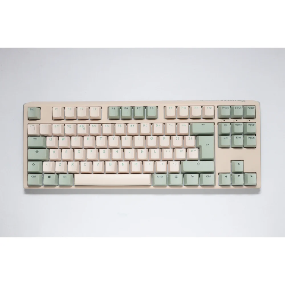 Ducky One 3 Matcha TKL USB Mechanical Gaming Keyboard UK Layout Cherry Brown, image 1 of 1
