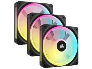Corsair iCUE LINK QX120 RGB Starter Kit 3-Pack, image 1 of 1