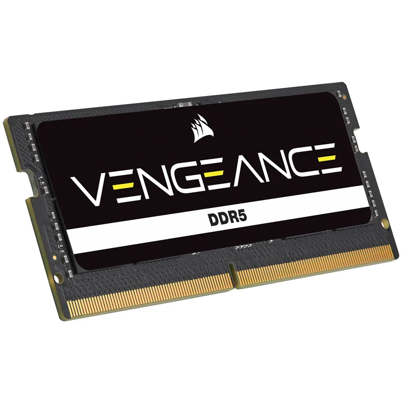 CORSAIR Vengeance Black 32GB 5600MHz DDR5 SODIMM Memory, image 1 of 1