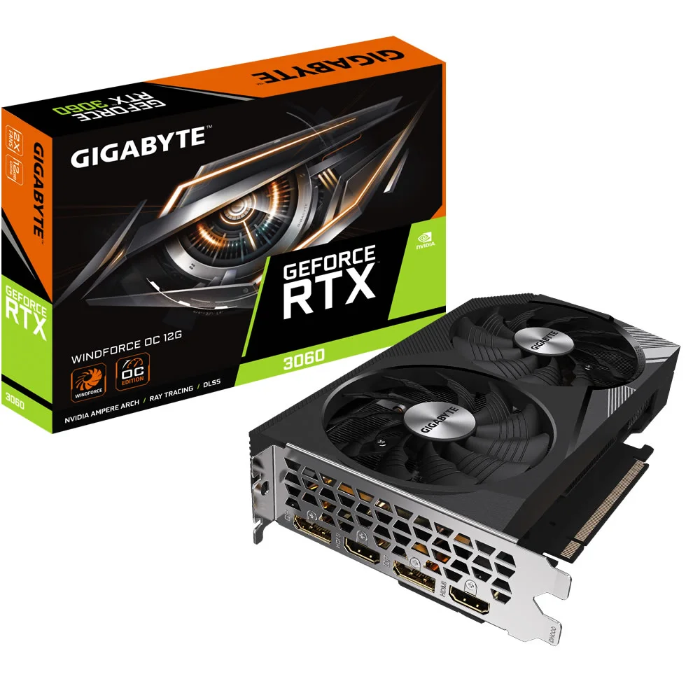 Gigabyte GeForce RTX 3060 12GB WINDFORCE OC, image 1 of 1