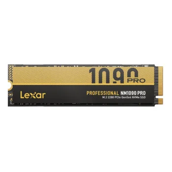 Lexar Professional NM1090 PRO 2TB PCIe 5.0 M.2 NVMe SSD - LNM109P002T-RNNNG - Read 14,000MB/s Write 13,000MB/s, image 1 of 1