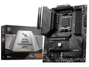 MSI MAG B650 TOMAHAWK WIFI AMD Ryzen DDR5 ATX Motherboard - Socket AM5, image 1 of 1