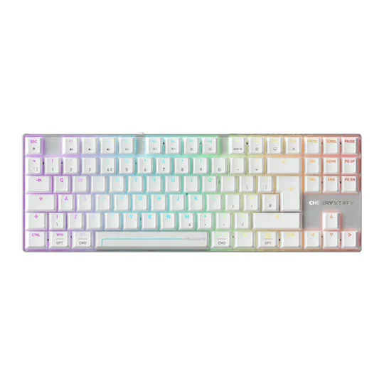 CHERRY MX 8.2 Pro TMR White Wired / Wireless UK English Keyboard, image 1 of 1