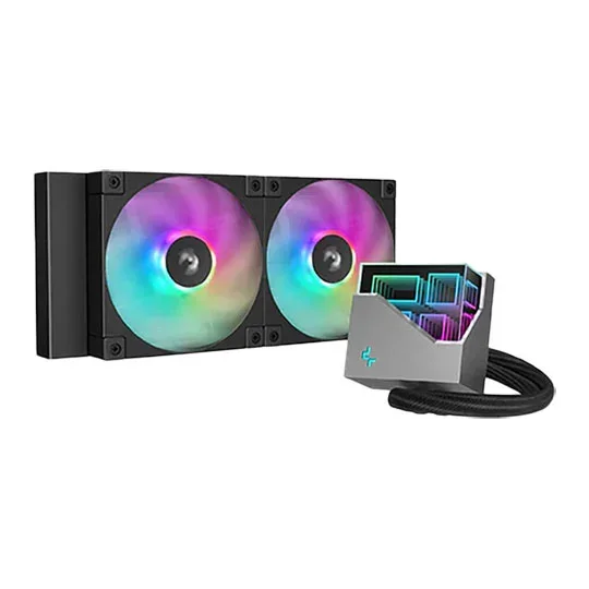 DeepCool 240mm LT240 AIO CPU Infinity Display Liquid Cooler Intel/AMD, image 1 of 1