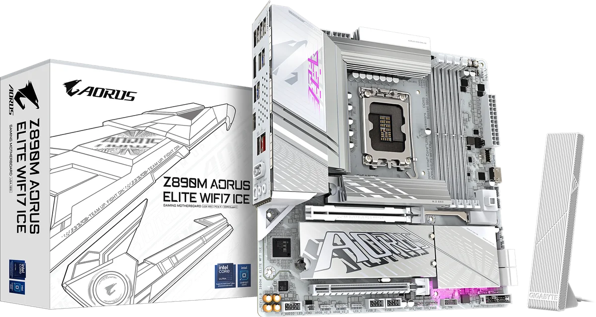 Gigabyte Z890M AORUS ELITE WIFI7 ICE