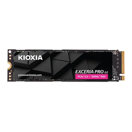 Kioxia Exceria PRO G2 4TB M.2 (2280) PCIe Gen 5 NVMe SSD / Solid State Drive, image 1 of 1