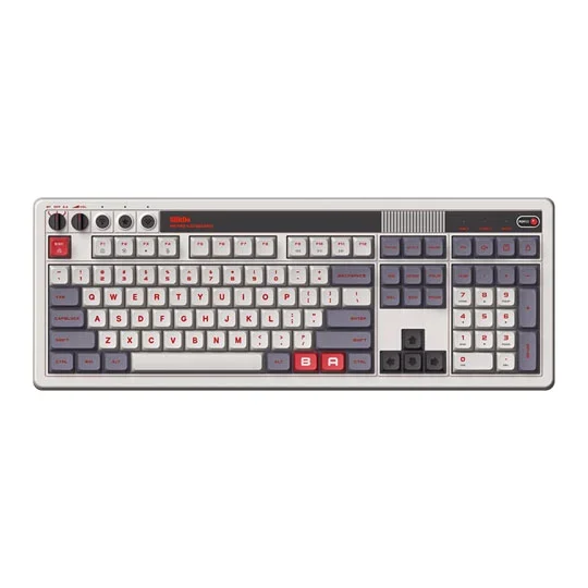 8BitDo Retro Mechanical Wireless Gaming Keyboard N Edition - ANSI US Layout, image 1 of 1