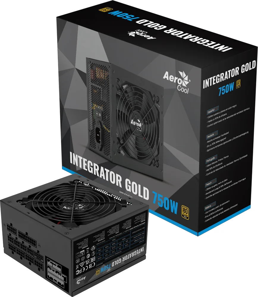 AEROCOOL Integrator ACPG-IM75FKC.31 Modular ATX PSU - 750 W, image 1 of 1