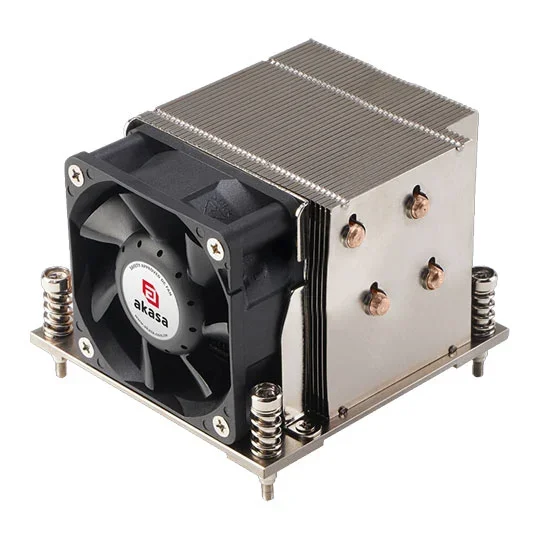 Akasa 2U Compact Active CPU Cooler for Intel 1700 / 1851 Sockets, image 1 of 1