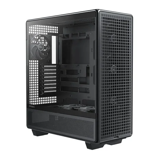 Antec 900 Full Tower Tempered Glass Back Connect Black PC Gaming Case, image 1 of 1