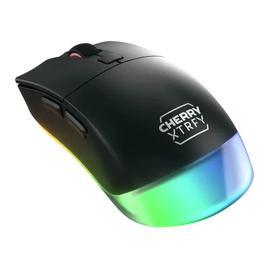 CHERRY XTRFY M50 Black Optical Wireless RGB Gaming Mouse, image 1 of 1