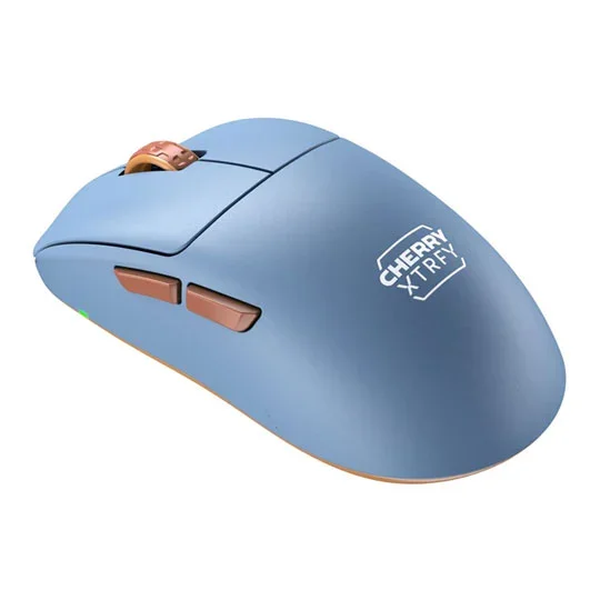 CHERRY XTRFY M68 Blue Optical Wireless Gaming Mouse, image 1 of 1