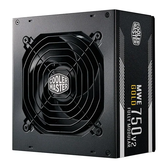 Cooler Master MWE 750W V2 Gold ATX 3.1 Full Modular Power Supply - MPE-7501-AFAAG-3EUK, image 1 of 1