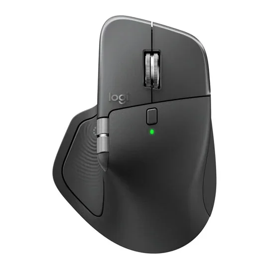 LOGITECH MX Master 4 Wireless Mouse for Mac - White Silver, White,Silver/Grey, image 1 of 1
