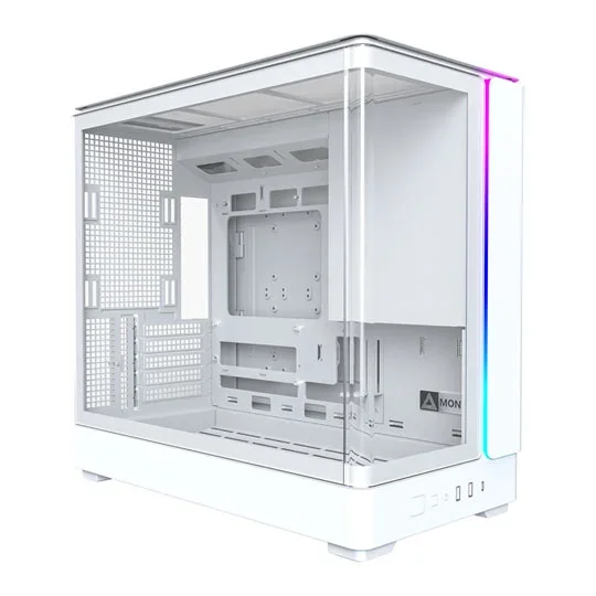 Montech KING 15 MicroATX Tower White PC Case, image 1 of 1