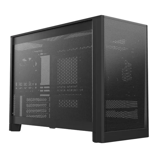 Montech TEN Black MicroATX Tower Modular PC Case, image 1 of 1
