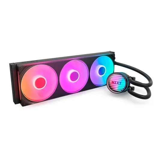 NZXT 360mm Kraken Core RGB Black 2.7" LED Screen Intel/AMD CPU Liquid AIO Cooler, image 1 of 1