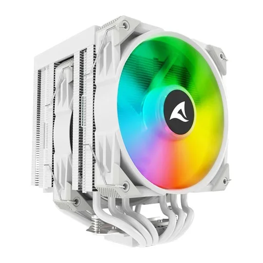 Sharkoon A60 RGB White Intel/AMD CPU Cooler, image 1 of 1