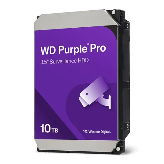 WD Purple Pro 10TB Surveillance 3.5" SATA HDD/Hard Drive, image 1 of 1