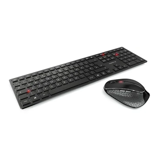 CHERRY DW 9500 SLIM, Wireless Keyboard & Mouse Set, Black, image 1 of 1