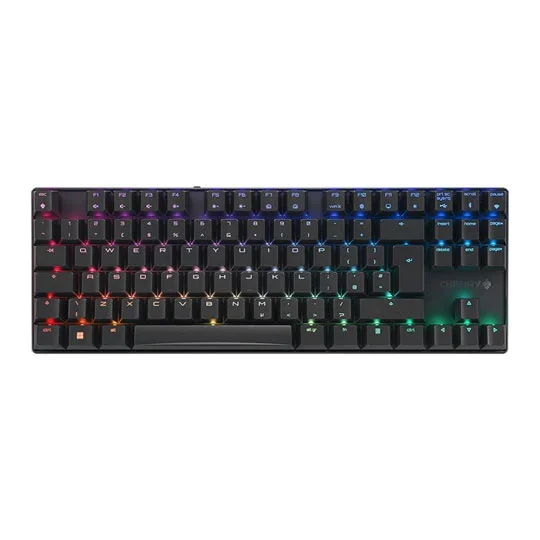 Cherry MX 8.2 TKL RGB Black Wired/Wireless Keyboard, image 1 of 1