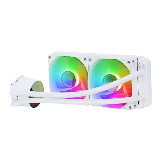 CiT Pro Glacier Infinity White 240mm Intel/AMD CPU Liquid Cooler, image 1 of 1