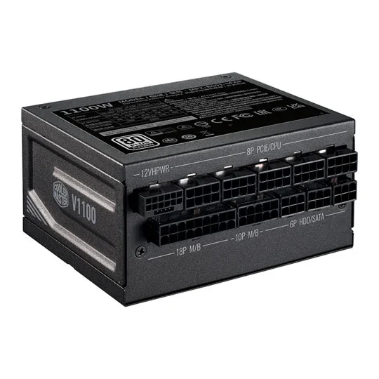 CoolerMaster V SFX 1100 Watt Fully Modular 80+ Platinum PCIe 5 ATX 3.0 PSU/Power Supply, image 1 of 1
