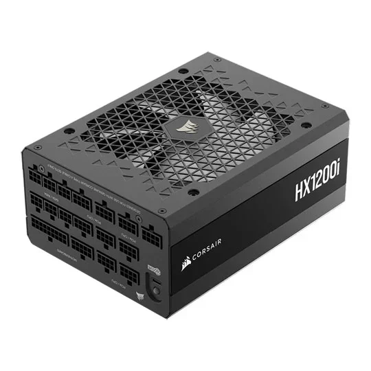 CORSAIR HXi Series 1200W (2025) 80+ Platinum PCIE 5.0 Fully Modular Power Supply, image 1 of 1